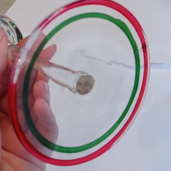 2 Yankee Candle Christmas holly votive candle holders - Picture 7 of 13